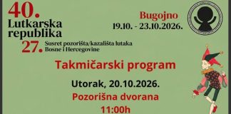 Od 11:00h, u Pozorišnoj dvorani se družimo uz drugare iz Pozorišta Prije…