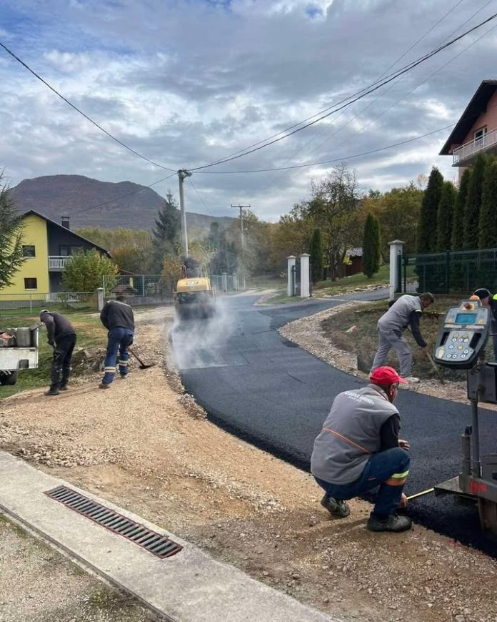 Uspješno završen projekat asfaltiranja lokalnog puta od Čaušlija do kraj... - Image 1