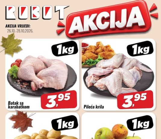 Robot donosi cijene zbog kojih vrijedi svratiti! Napunite korpu, iskoris…